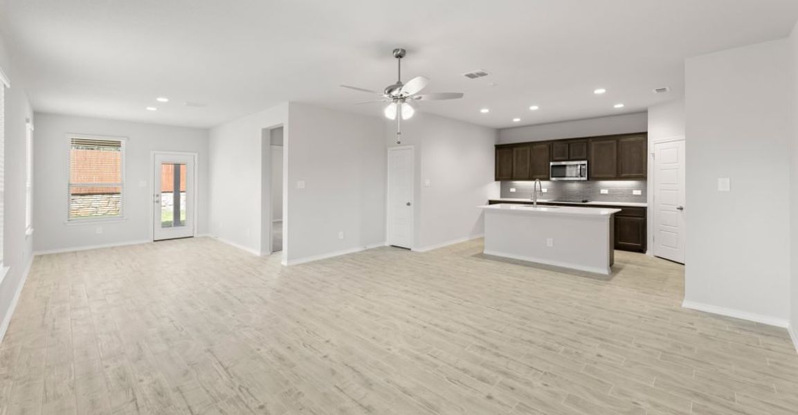 Representative exterior photo of a completed home built from the Hickory by Impression Homes in ValleyBrooke, Mesquite, TX (Image 10).