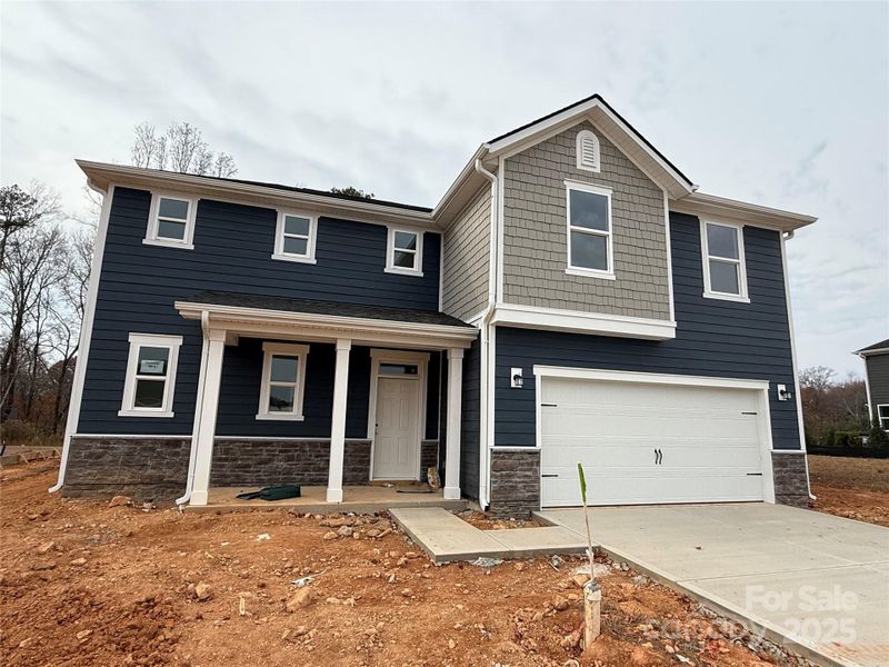 In-progress construction of a new home in , Monroe, NC (Image 17).