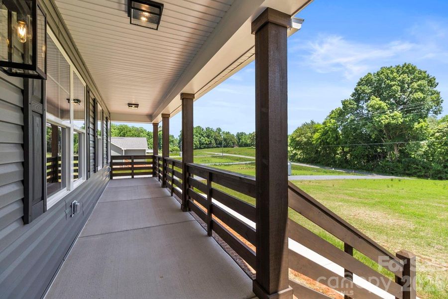 Exterior details and patio area of a home in , Lincolnton (Image 21).