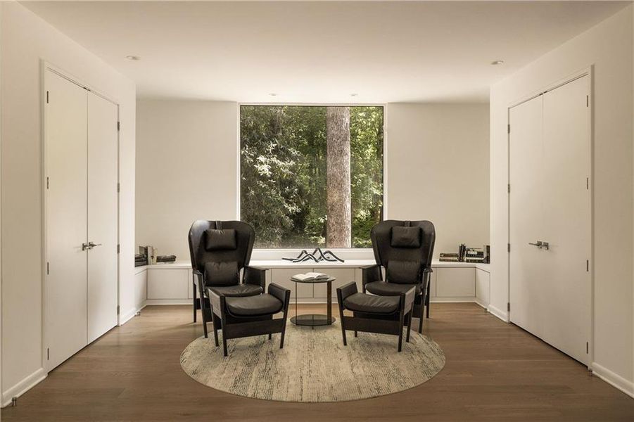 Furnished interior view inside a new home in , Atlanta (Image 17).