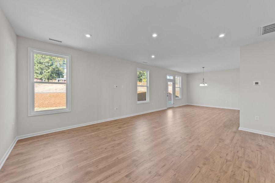 Representative unfurnished interior of a home built from the The Maple by Chesapeake Homes in Highgate, Clayton (Image 21). Representative unfurnished interior of a home built from the The Maple by Chesapeake Homes in Highgate, Clayton (Image 21).