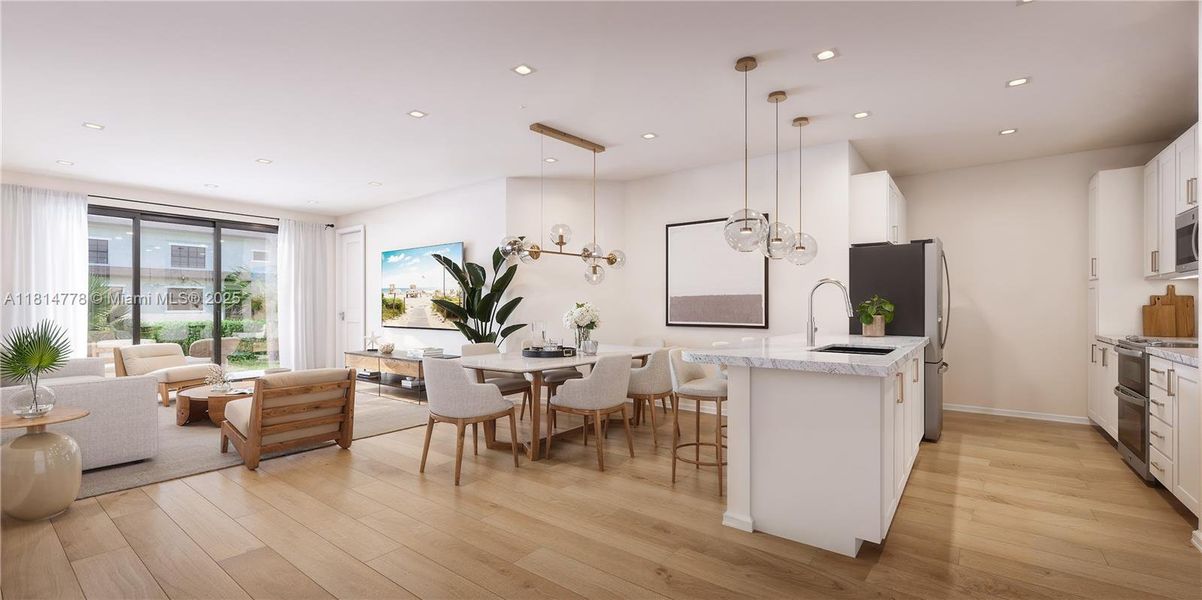 Furnished interior view inside a new home in , Naples (Image 4).