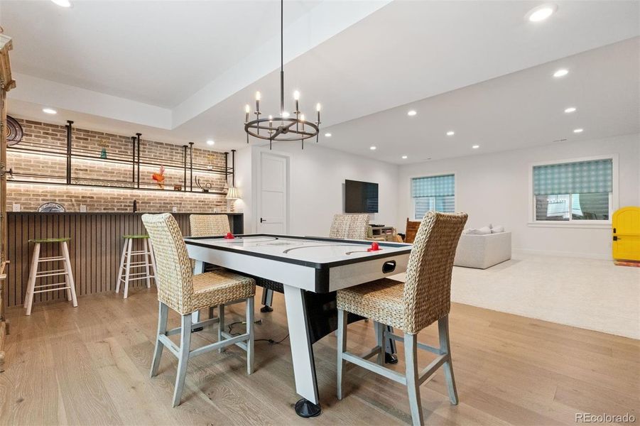 Furnished interior view inside a new home in , Denver (Image 28).
