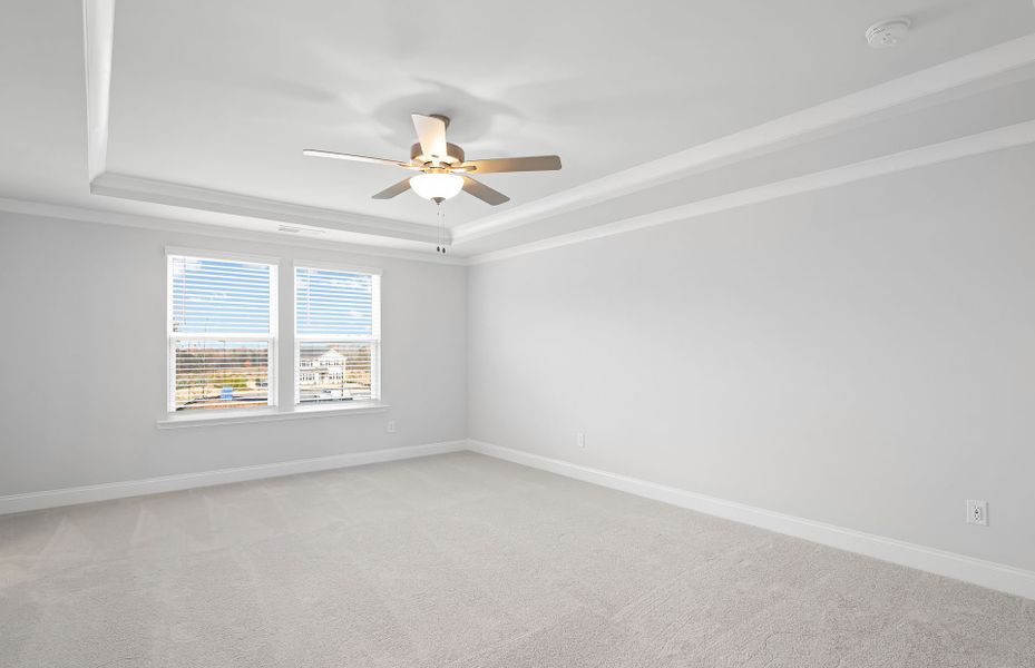 Spacious, unfurnished interior of a new home in Hawthorne Ridge, McDonough (Image 15).