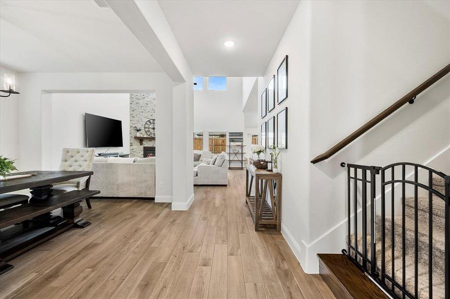 Furnished interior view inside a new home in , McLendon-Chisholm (Image 13).