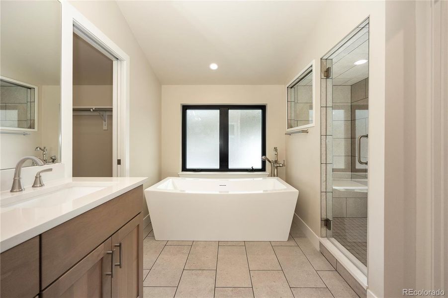 Primary Bathroom with Soaking Tub