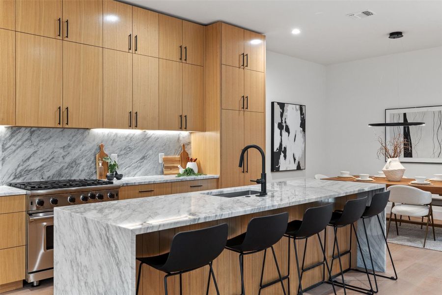 Furnished interior view inside a new home in , Austin (Image 4).