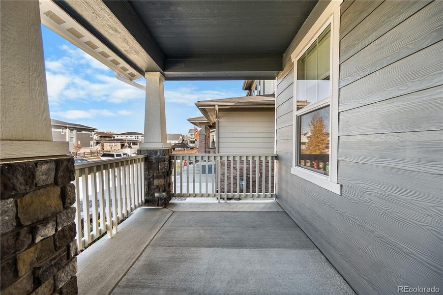 Exterior details and patio area of a home in , Brighton (Image 27).