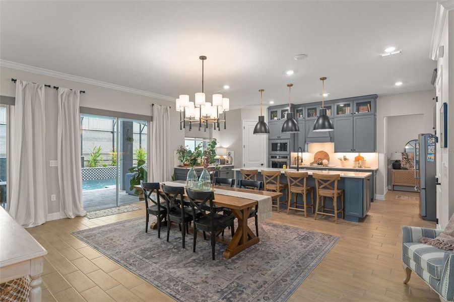 Furnished interior view inside a new home in , Winter Garden (Image 33). Furnished interior view inside a new home in , Winter Garden (Image 33).