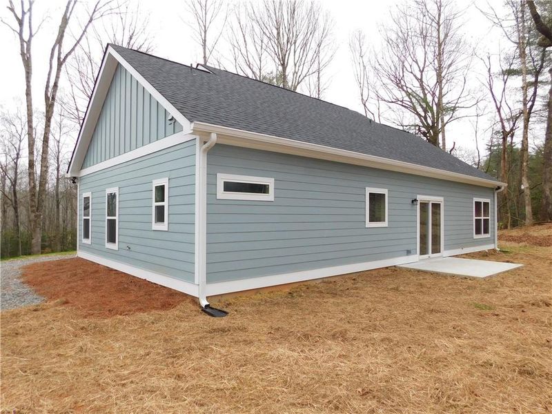 Exterior details and patio area of a home in , Dahlonega (Image 24).