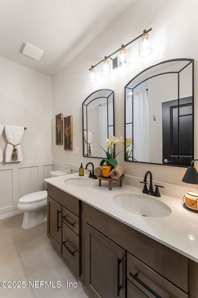 Furnished interior view inside a new home in Seminole Palms Single-Family Homes, Palm Coast (Image 39).