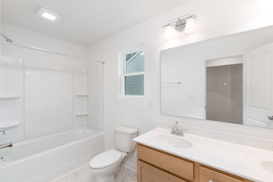 Furnished interior view inside a new home in Nathans Ridge, Lillington (Image 17).