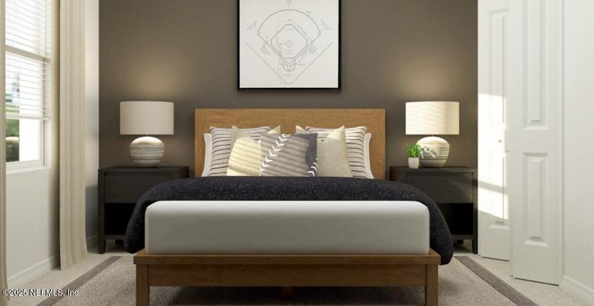 Furnished interior view inside a new home in , Palm Coast (Image 7).