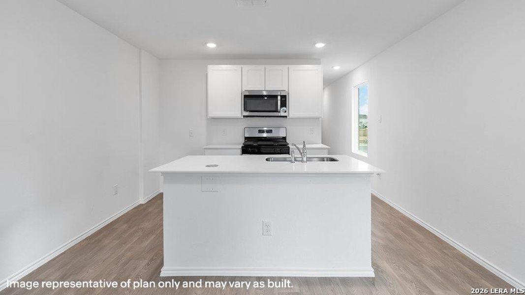 Furnished interior view inside a new home in Blue Ridge Ranch, San Antonio (Image 7).