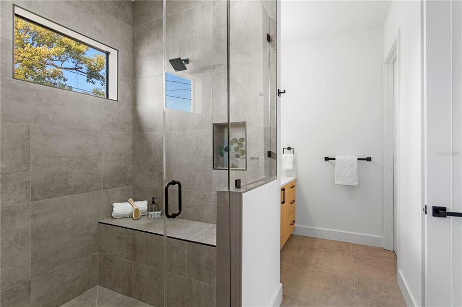 Furnished interior view inside a new home in , Tampa (Image 62).