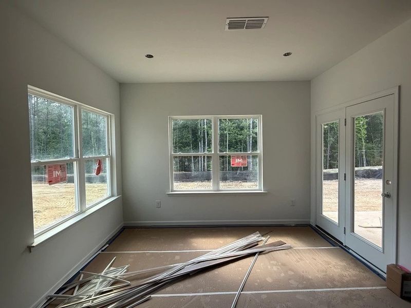 In-progress construction of a new home in The Point, Rolesville, NC (Image 9).