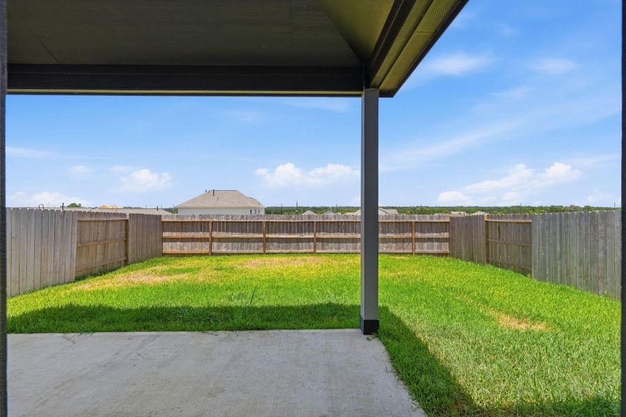 Exterior details and patio area of a home in Mostyn Springs, Magnolia (Image 3). Exterior details and patio area of a home in Mostyn Springs, Magnolia (Image 3).