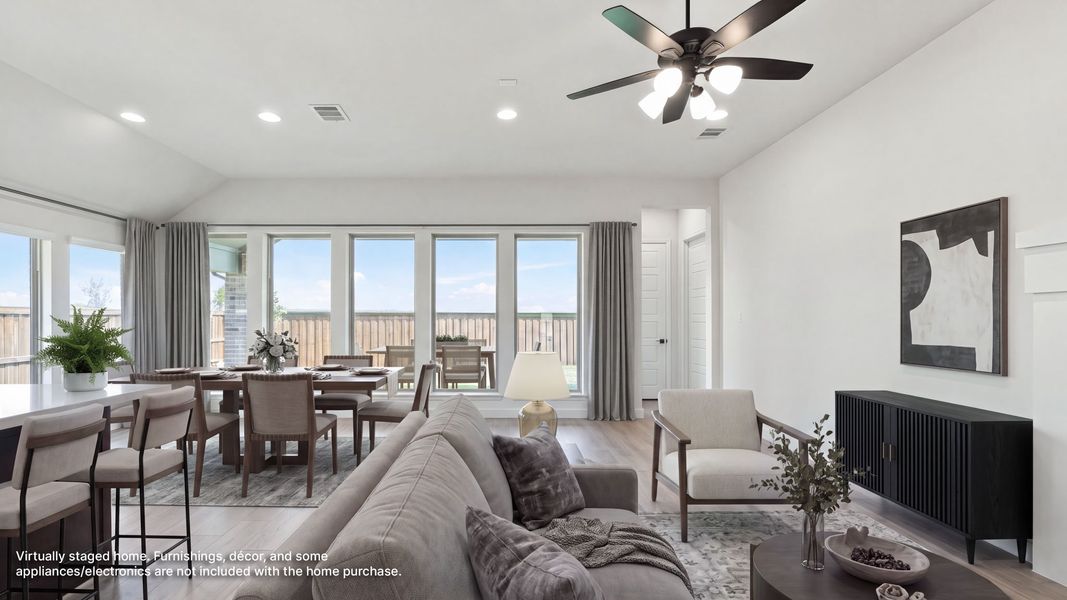Furnished interior view inside a new home in Walsh, Fort Worth (Image 6).