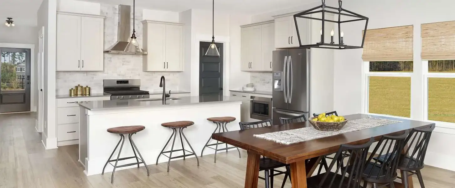 Sample Kitchen/Dining photo. Actual structural options and design finishes of home may vary. Sample Kitchen/Dining photo. Actual structural options and design finishes of home may vary.