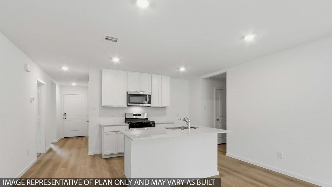 Furnished interior view inside a new home in Mill Creek, Magnolia (Image 4).