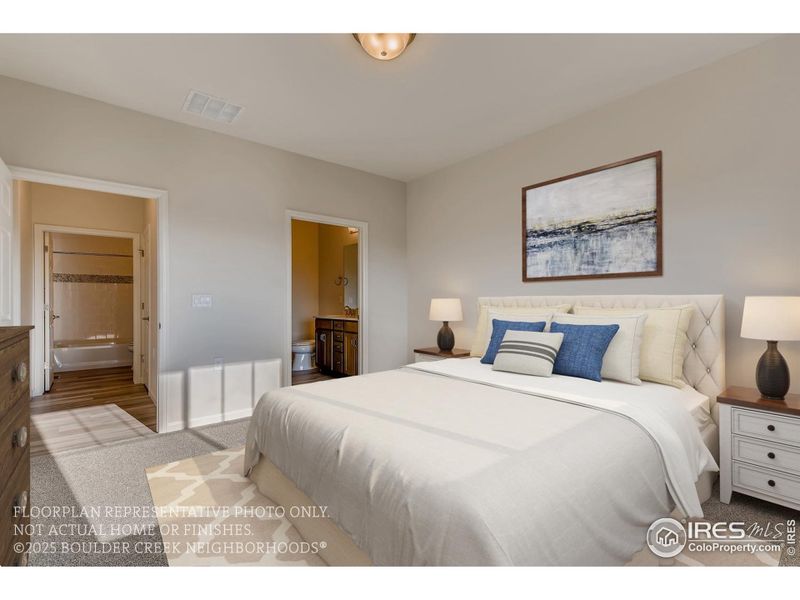 Furnished interior view inside a new home in , Westminster (Image 11).