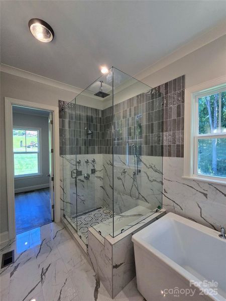 Furnished interior view inside a new home in , Belmont (Image 18).