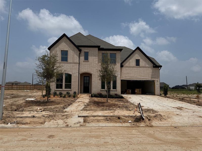 In-progress construction of a new home in Candela, Richmond, TX (Image 16).