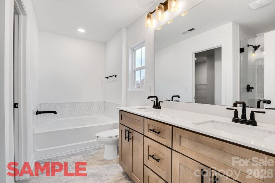 Furnished interior view inside a new home in , Kannapolis (Image 8).