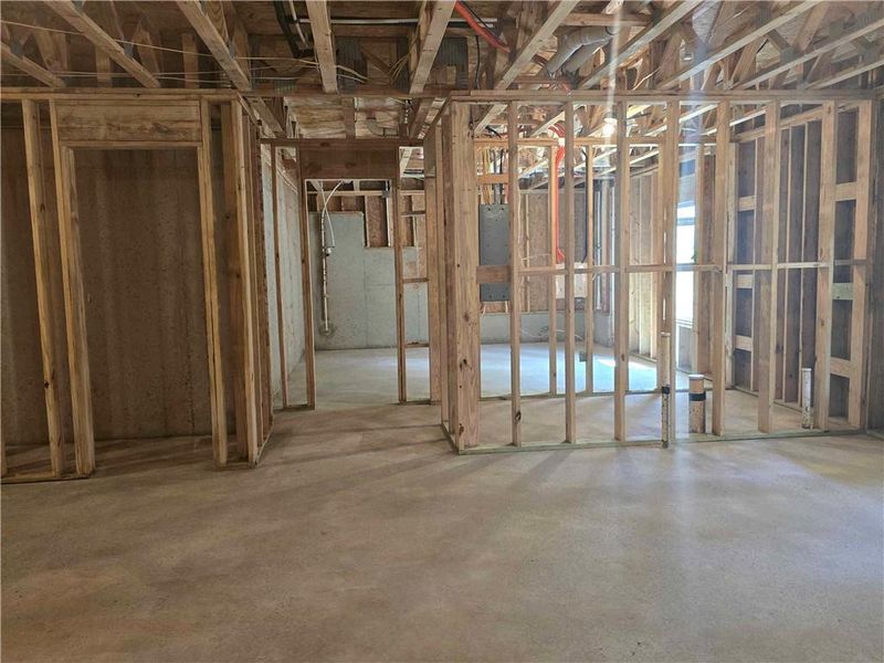 In-progress construction of a new home in Southern Hills, McDonough, GA (Image 29).