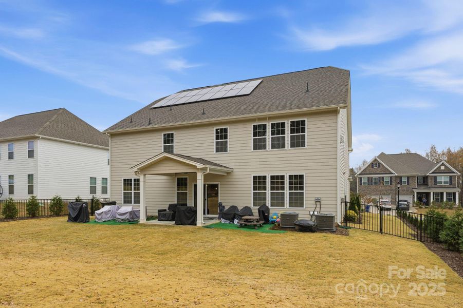 Exterior details and patio area of a home in , Huntersville (Image 4). Exterior details and patio area of a home in , Huntersville (Image 4).