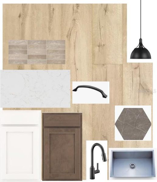 Sample of building materials used in homes in Waterset Tradition Series, Apollo Beach (Image 3).