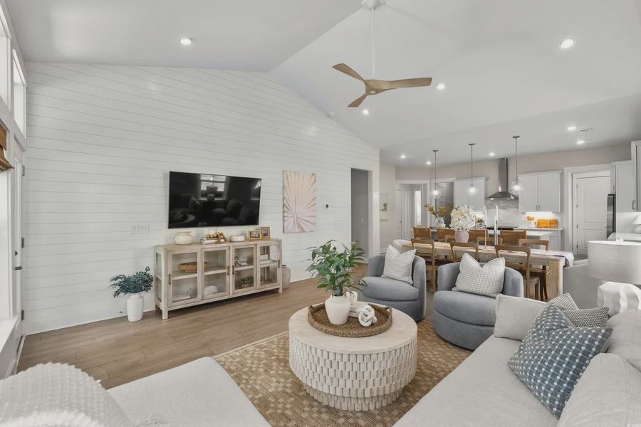 Furnished interior view inside a new home in Long Bay Golf Club, Longs (Image 12).