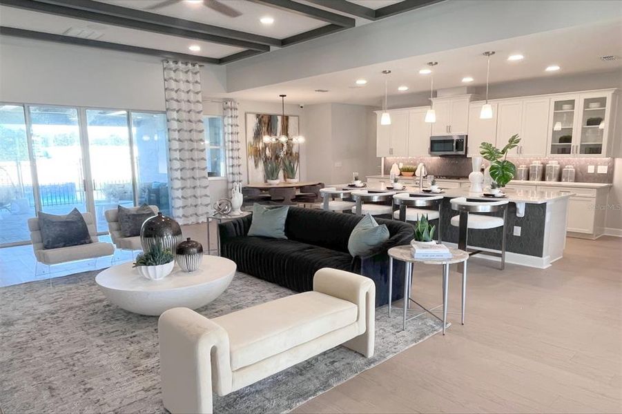 Furnished interior view inside a new home in Wolf Lake Ranch, Apopka (Image 7).