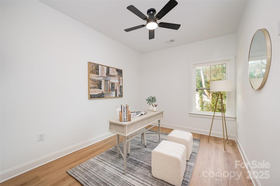 Furnished interior view inside a new home in , Charlotte (Image 17).