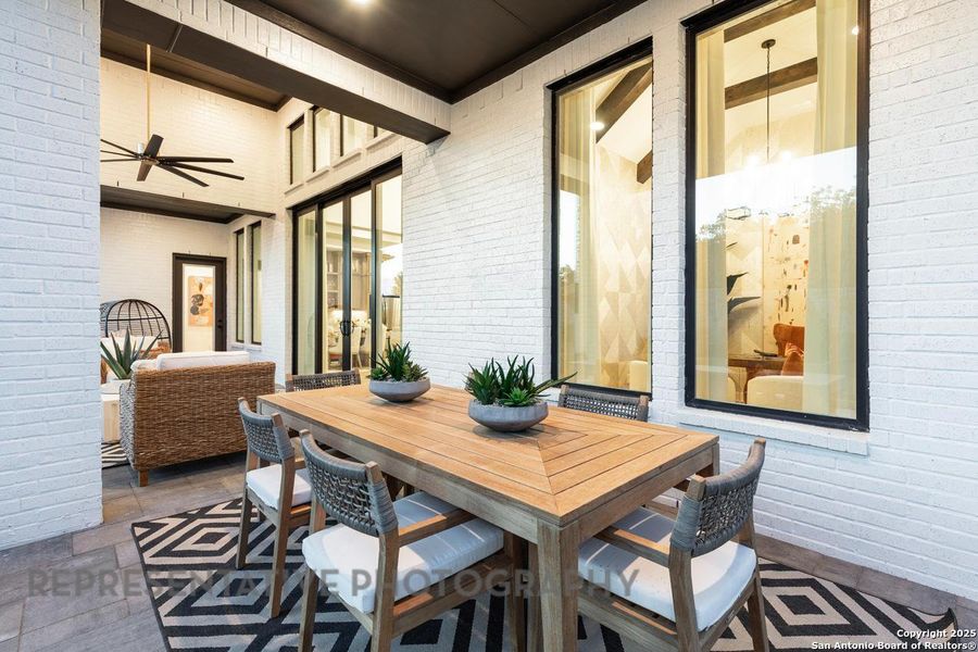 Exterior details and patio area of a home in , San Marcos (Image 20).