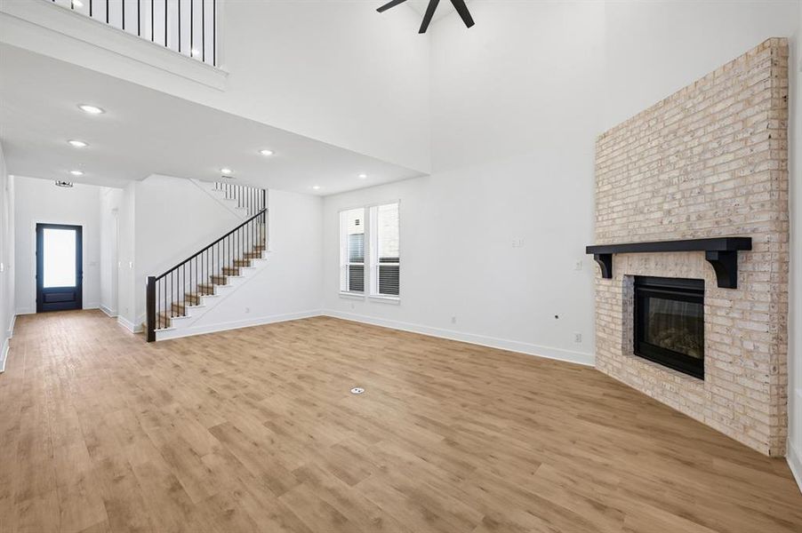 Spacious, unfurnished interior of a new home in Wellington: Artisan Series - 50ft lots, Haslet (Image 21).
