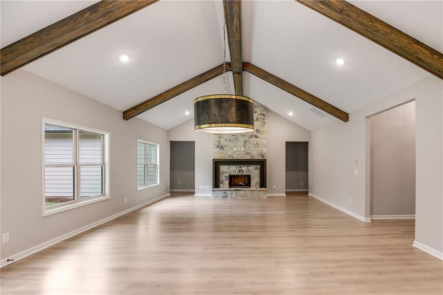 Spacious, unfurnished interior of a new home in Liberty Station, Bremen (Image 22). Spacious, unfurnished interior of a new home in Liberty Station, Bremen (Image 22).