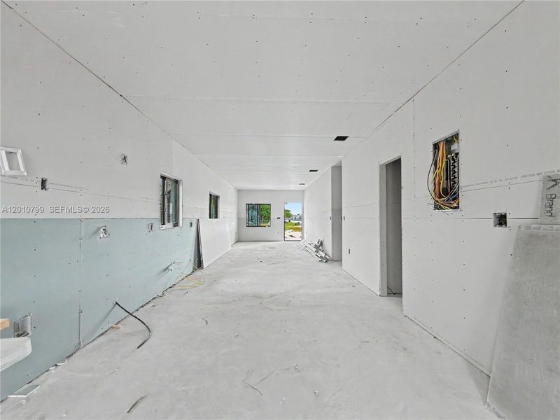In-progress construction of a new home in , Homestead, FL (Image 10).