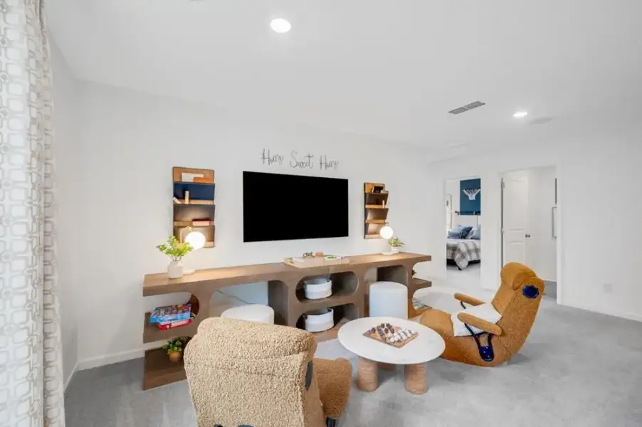 Furnished interior view inside a new home in Windance Lake, Loganville (Image 26).
