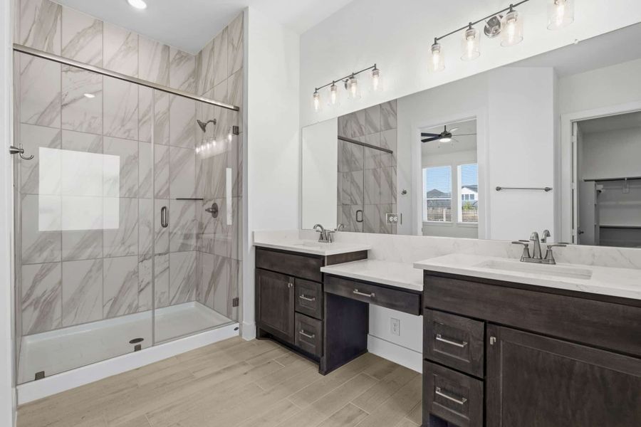 Furnished interior view inside a new home in The Trails, New Caney (Image 6). Furnished interior view inside a new home in The Trails, New Caney (Image 6).