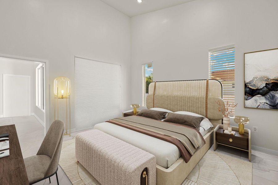 Furnished interior view inside a new home in , Lehigh Acres (Image 19).