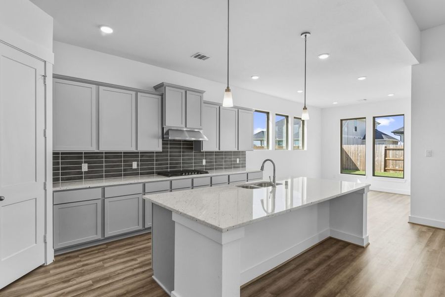 Furnished interior view inside a new home in Attwater, Waller (Image 5).