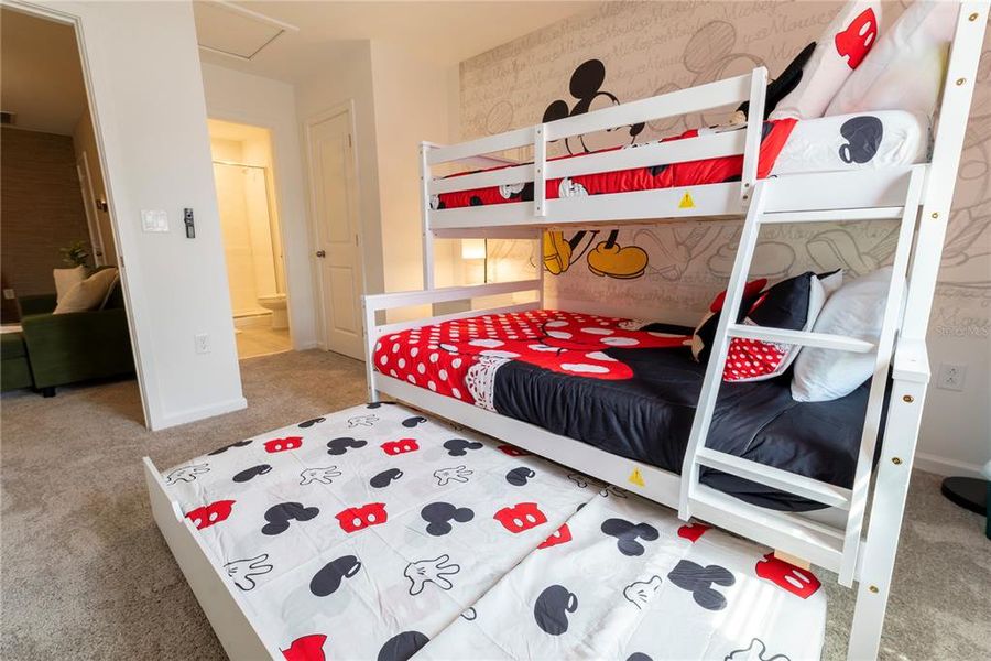 Furnished interior view inside a new home in , Kissimmee (Image 27).