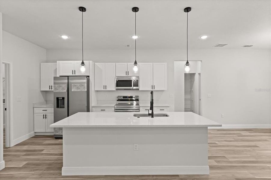 Furnished interior view inside a new home in , Ocala (Image 12). Furnished interior view inside a new home in , Ocala (Image 12).