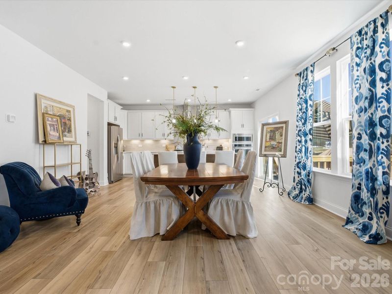 Furnished interior view inside a new home in , York (Image 13).