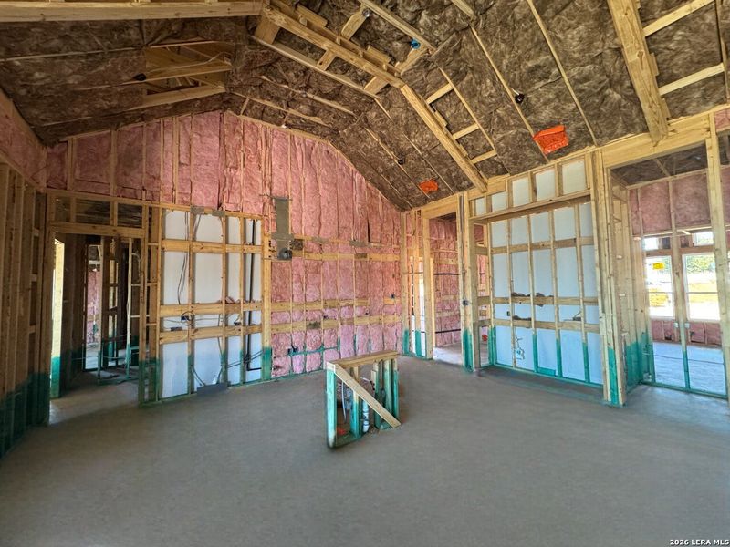 In-progress construction of a new home in Waldsanger, New Braunfels, TX (Image 12).