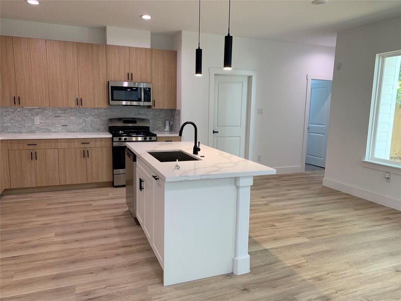 Furnished interior view inside a new home in , Houston (Image 8). Furnished interior view inside a new home in , Houston (Image 8).