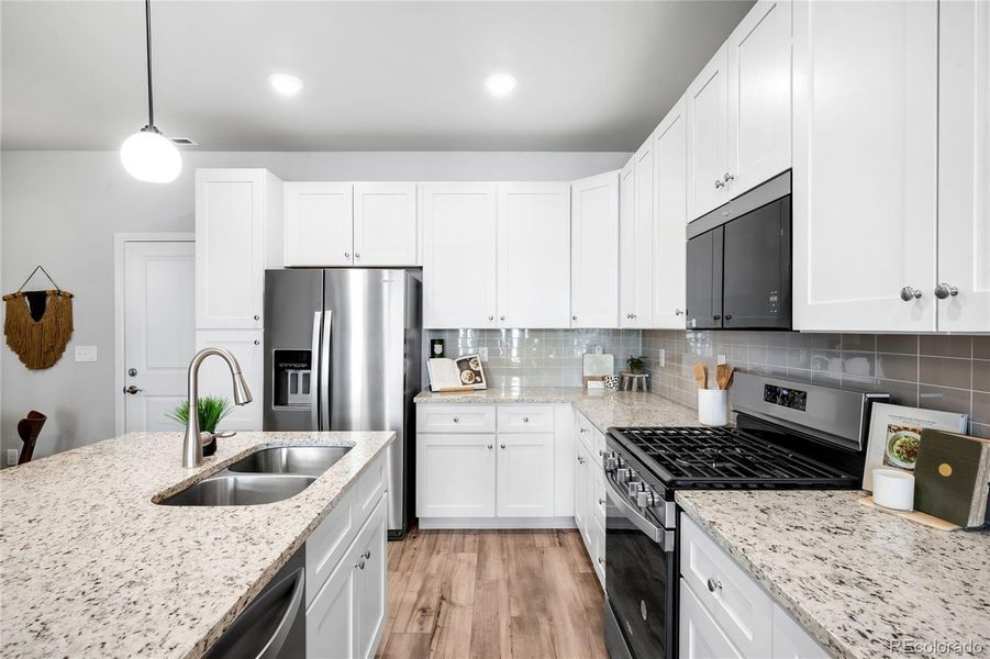 This home was built in 2023 is was very lightly lived in