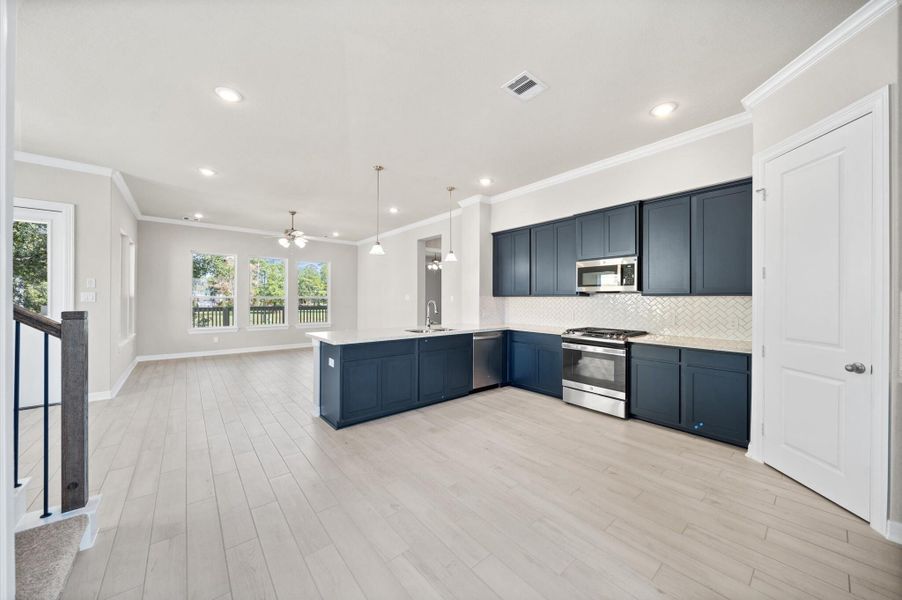 Completed home same floor plan
