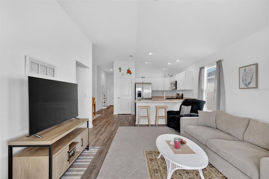 Furnished interior view inside a new home in , The Villages (Image 8).